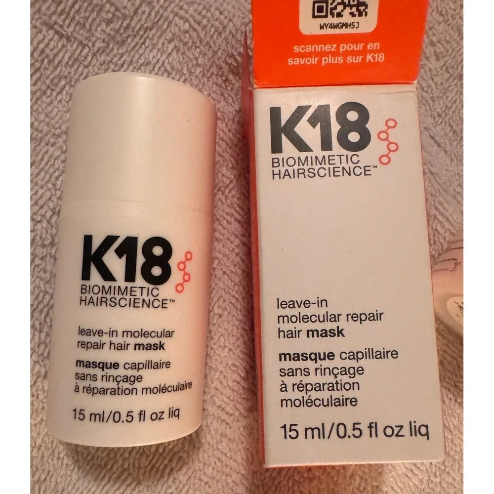 K18 Briogeo Kenra NatureLab Tokyo Hair Care Set Travel Size Repair & Scalp Scrub